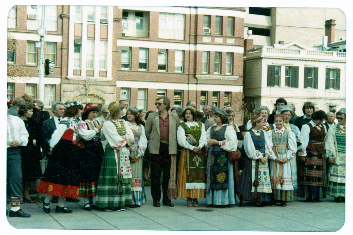 1982 m. Adelaidė, Australija. Australijos lietuvių, latvių ir estų protesto demonstracija prieš sovietinę okupaciją. LCVA